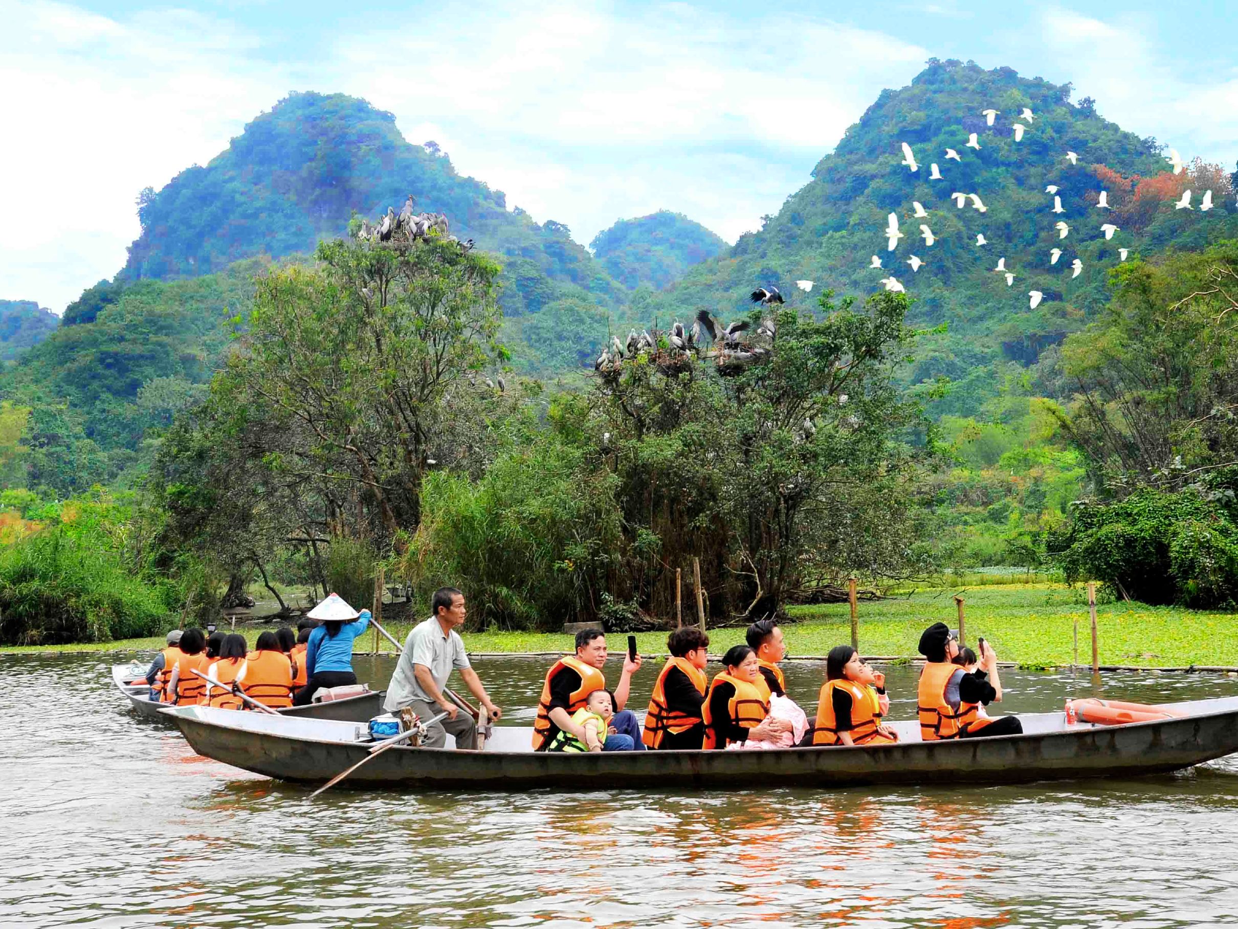 Ninh Binh: Thung Nham Bird Park & Suoi Gio Waterfall Tour image 6