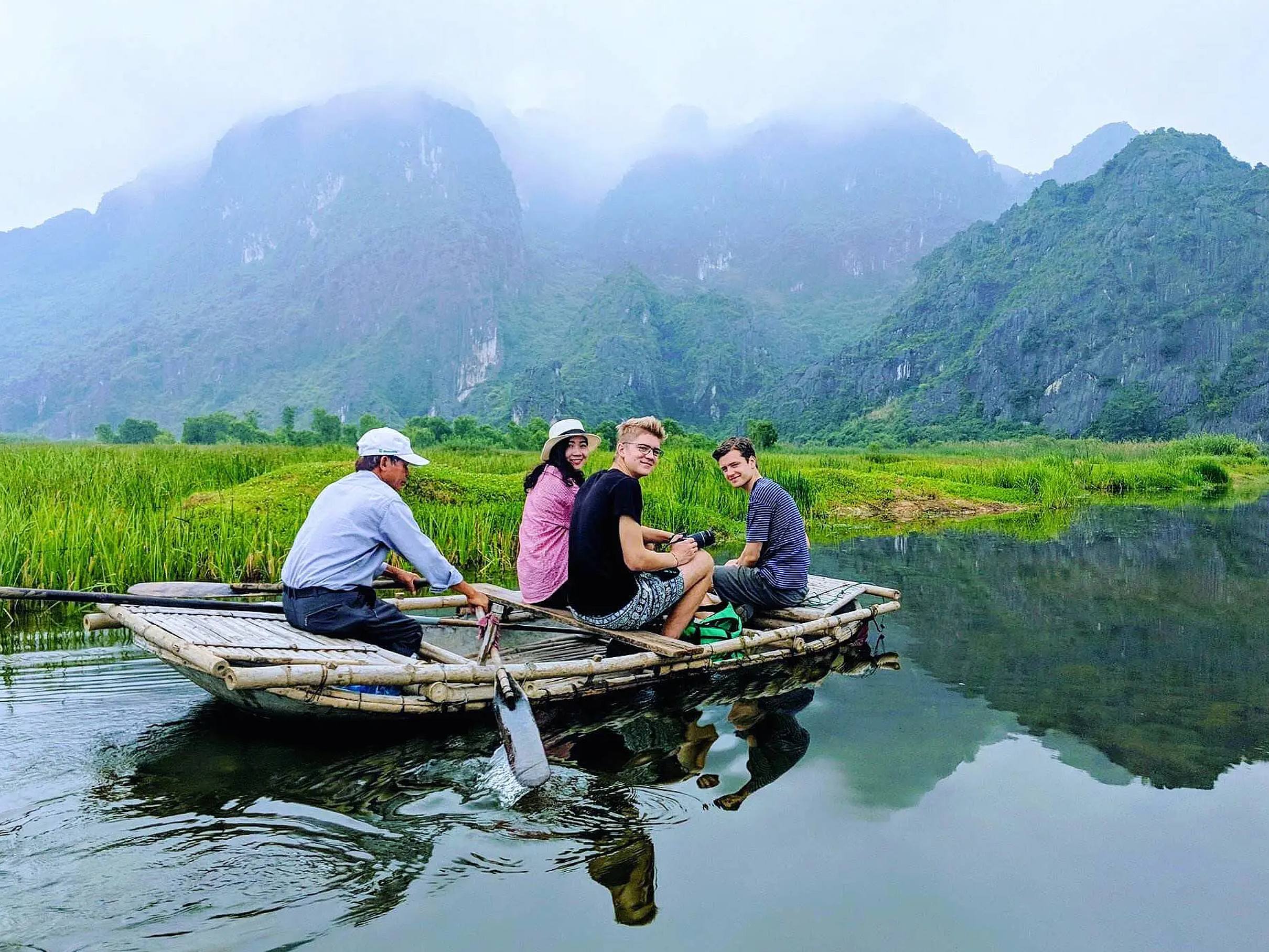 Ninh Binh: Van Long Wetland and Suoi Gio Waterfall Escape image 3