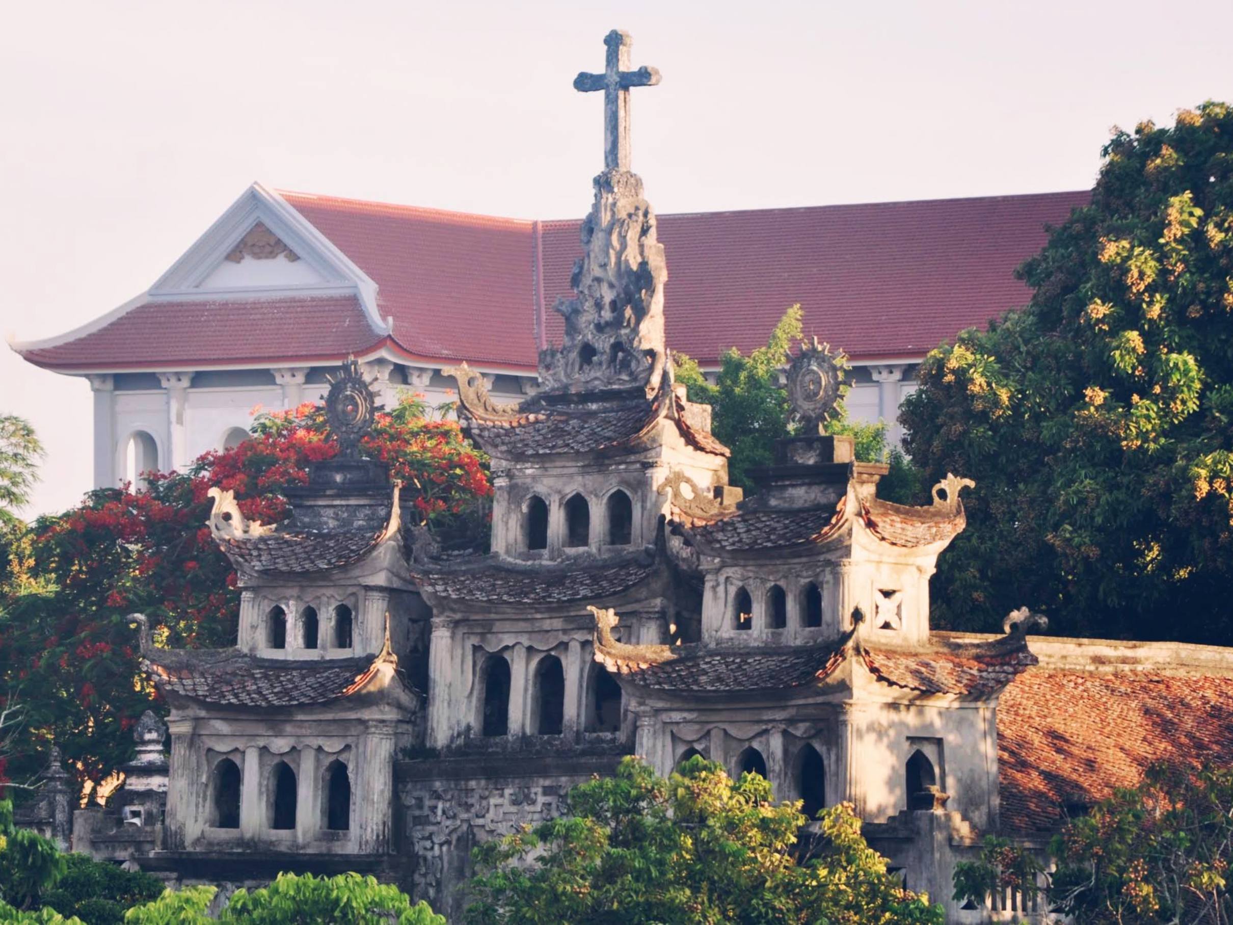Ninh Binh: Phat Diem Stone Cathedral & Suoi Gio Waterfall image 3