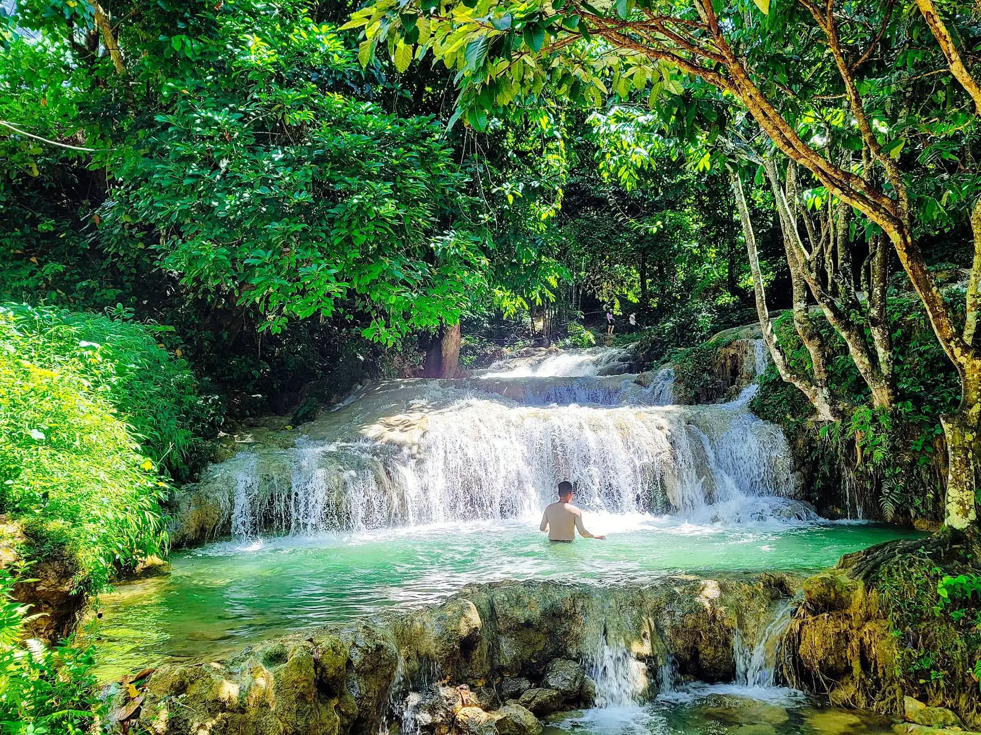 From Ninh Binh: Con Moong Cave & Suoi Gio Waterfall Tour
