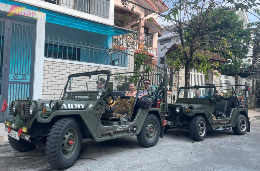 GROUP JEEP TOUR From HUE To HOI AN/DA NANG – 1 WAY Via HAI VAN PASS